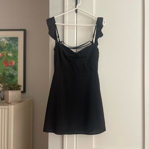 Princess Polly Black summer mini Dress